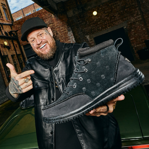 Jelly Roll Bradley Suede - Black/Black Oyster - 2