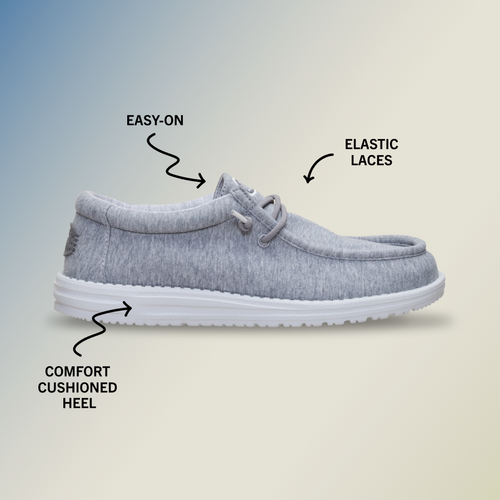 Wally Stretch Jersey Wide - Grey - 2