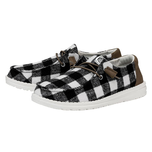 Wendy Buffalo Plaid - White and Black Plaid - 2