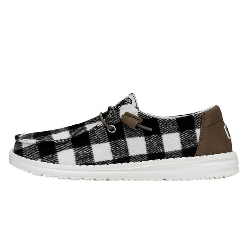 Wendy Buffalo Plaid - White and Black Plaid - 1
