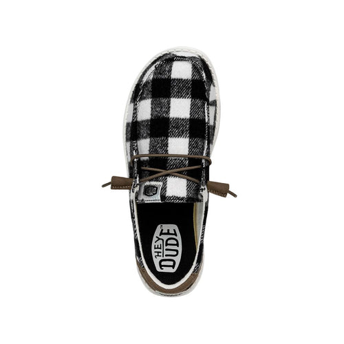 Wendy Buffalo Plaid - White and Black Plaid - 6