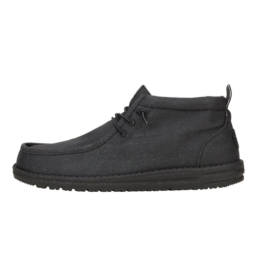 Wally Mid Stretch Canvas - Black/Black - 1