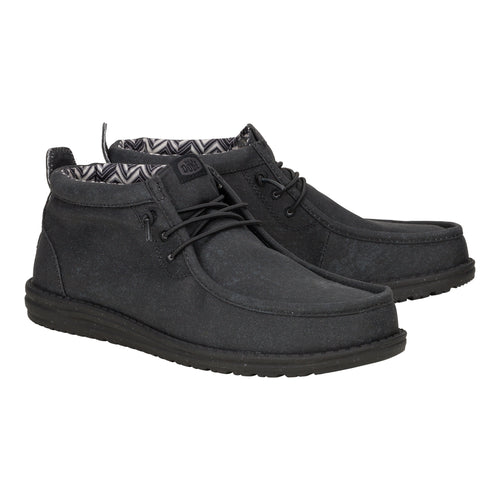 Wally Mid Stretch Canvas - Black/Black - 2
