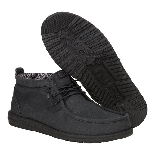 Wally Mid Stretch Canvas - Black/Black - 3