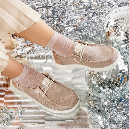 Wendy Metallic Sparkle - Rose Gold - 2