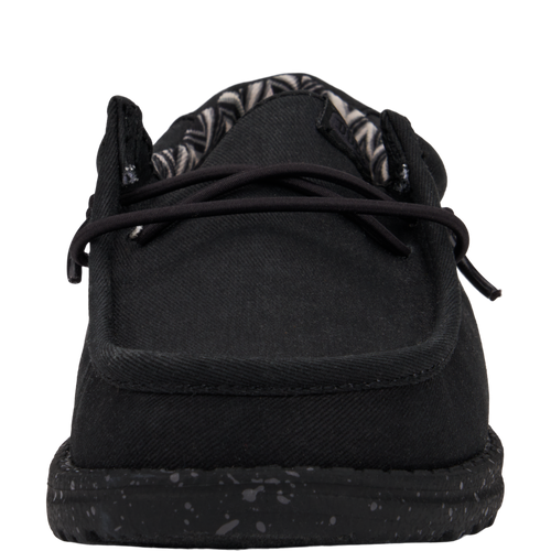 Wally Youth Stretch Canvas - Black/Black - 4