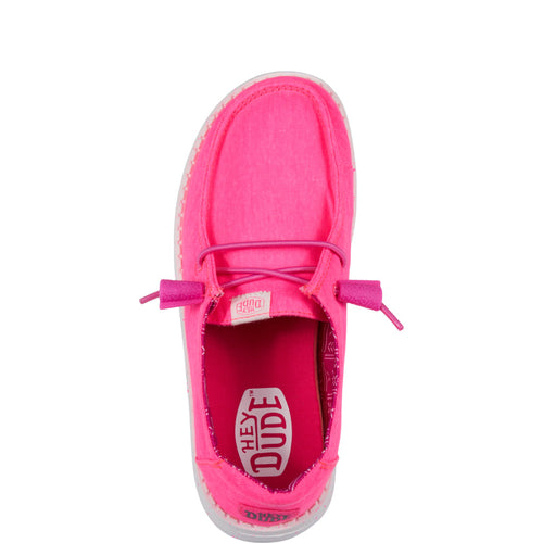 Wendy Youth Stretch Canvas - Neon Pink - 6