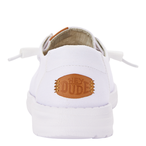 Wendy Stretch Canvas Wide - White - 5