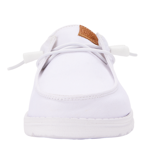Wendy Stretch Canvas Wide - White - 4