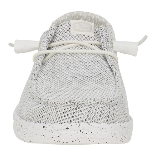Wendy Stretch Sox Wide - Stone White - 4