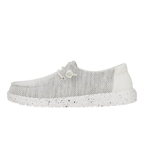 Wendy Stretch Sox Wide - Stone White - 1
