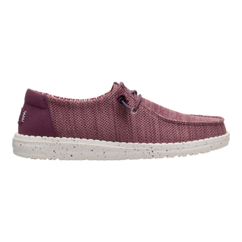 Wendy Stretch Sox - Burgundy - 9