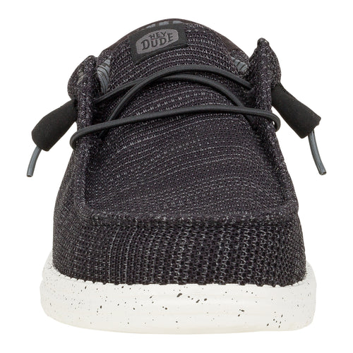 Wally Stretch Sox Wide - Black/White - 4