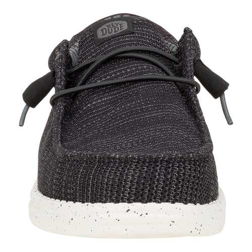 Wally Stretch Sox - Black/White - 6