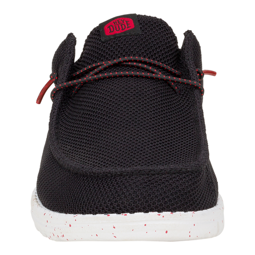 Wally Slip Varsity - Black/Red - 4