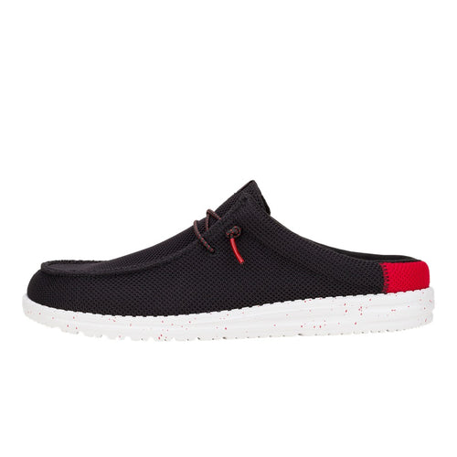 Wally Slip Varsity - Black/Red - 1