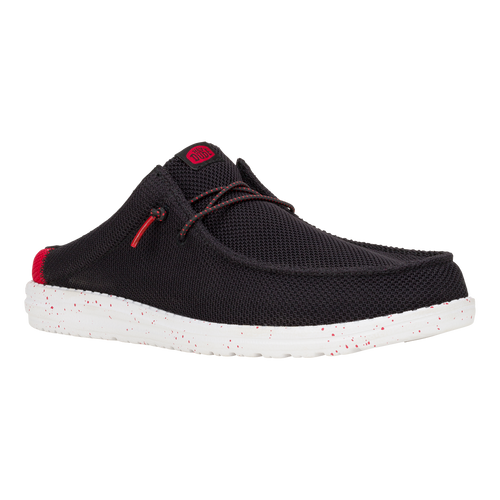 Wally Slip Varsity - Black/Red - 7