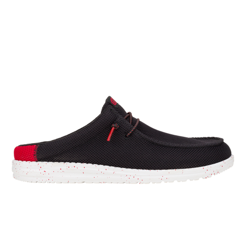 Wally Slip Varsity - Black/Red - 8