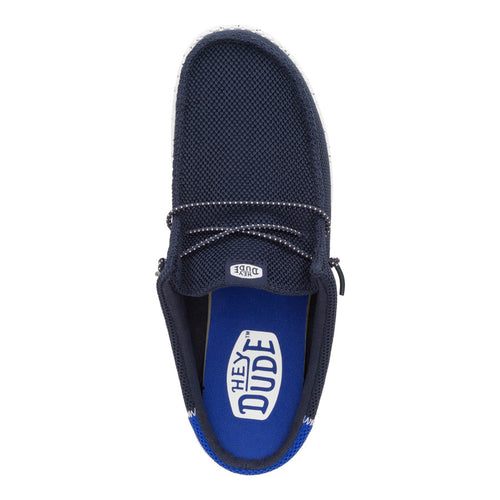 Wally Slip Varsity - Navy - 6