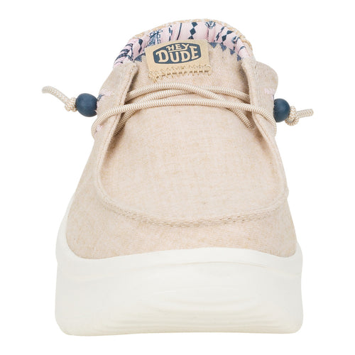 Wendy Peak Chambray Woven - Tan - 4