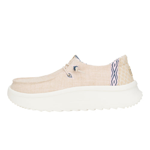 Wendy Peak Chambray Woven - Tan - 1