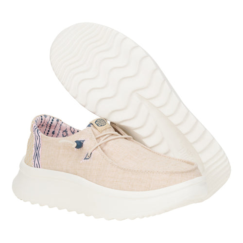 Wendy Peak Chambray Woven - Tan - 3