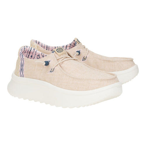 Wendy Peak Chambray Woven - Tan - 2