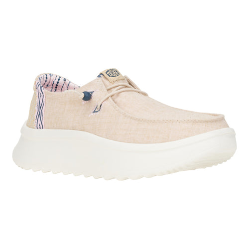 Wendy Peak Chambray Woven - Tan - 6