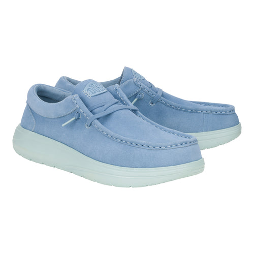 Wally Comf Suede - Faded Denim/Cloud Blue - 2