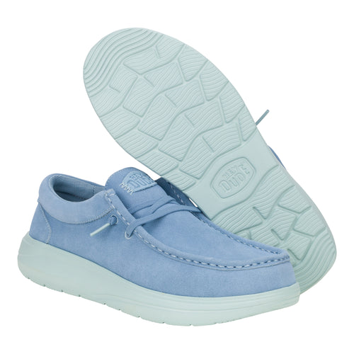 Wally Comf Suede - Faded Denim/Cloud Blue - 3