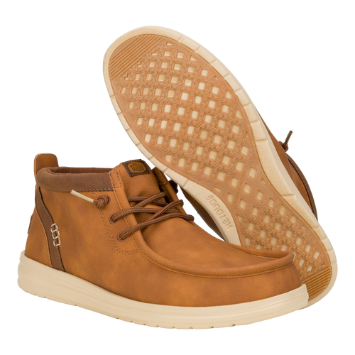 Wally Mid Gripr Classic - Cognac/Tan - 3