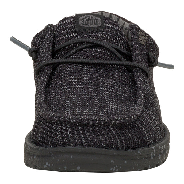 Wally Youth Stretch Mesh - Black/Black