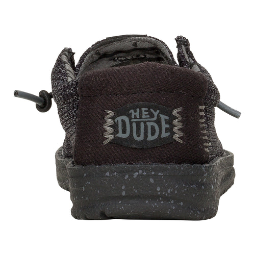 Wally Toddler Stretch Mesh - Black/Black - 5
