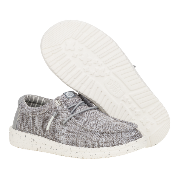 Wendy Youth Stretch Sox - Light Grey