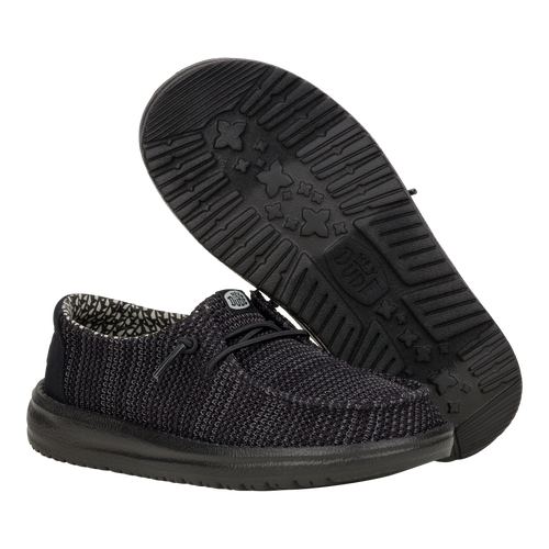 Wendy Youth Stretch Mesh - Black/Black - 3