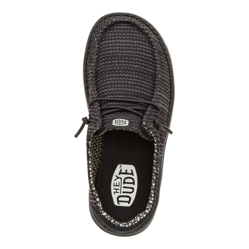 Wendy Youth Stretch Mesh - Black/Black - 6