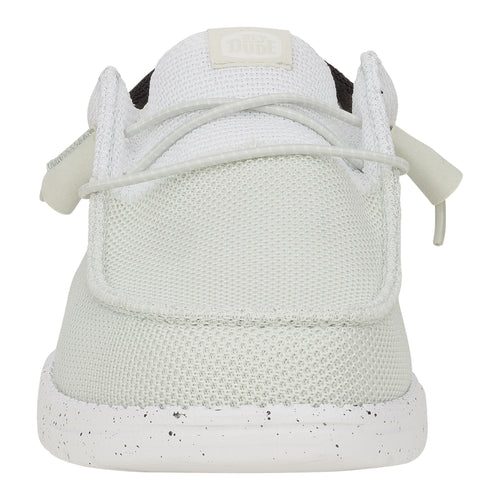 Wally Tri Varsity Mesh - White/Black - 4