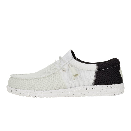Wally Tri Varsity Mesh - White/Black - 1