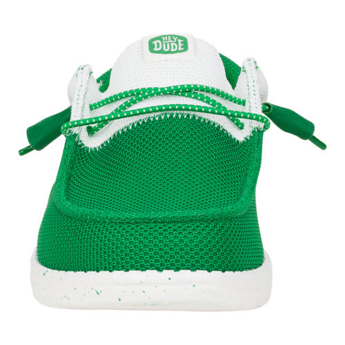 Wally Tri Varsity Mesh - Green/White - 4