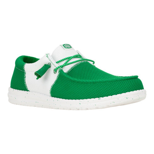 Wally Tri Varsity Mesh - Green/White - 7