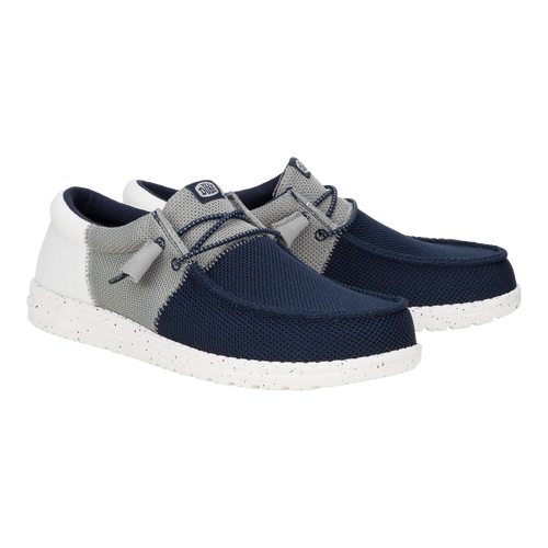 Wally Tri Varsity Mesh - Navy/Grey - 2