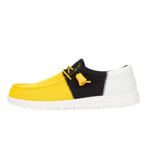 Wally Tri Varsity Mesh - Yellow/Black - 1