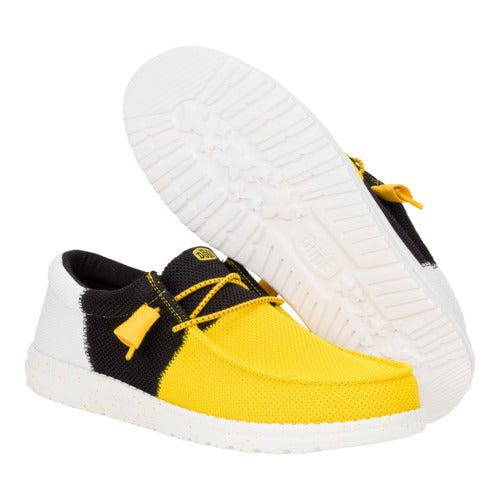 Wally Tri Varsity Mesh - Yellow/Black - 3