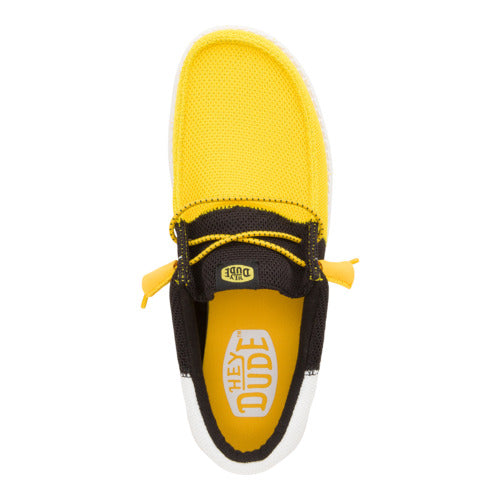 Wally Tri Varsity Mesh - Yellow/Black - 6