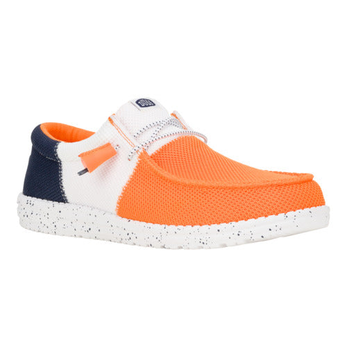 Wally Tri Varsity Mesh - Orange/White - 7