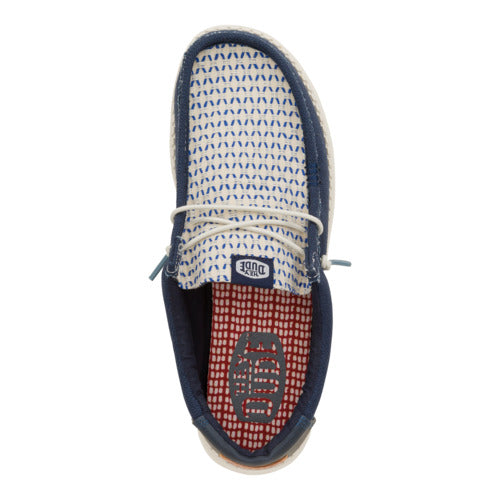 Wally Woven - Navy Blazer/Egret - 6