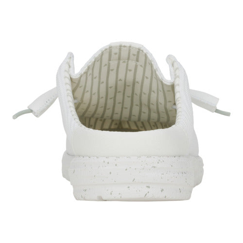 Wally Slip Stretch Sox - White - 6