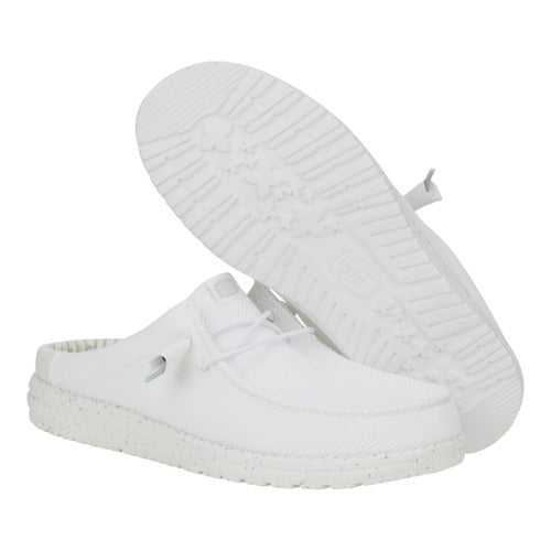 Wally Slip Stretch Sox - White - 4