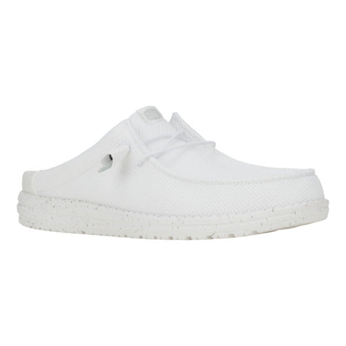 Wally Slip Stretch Sox - White - 7