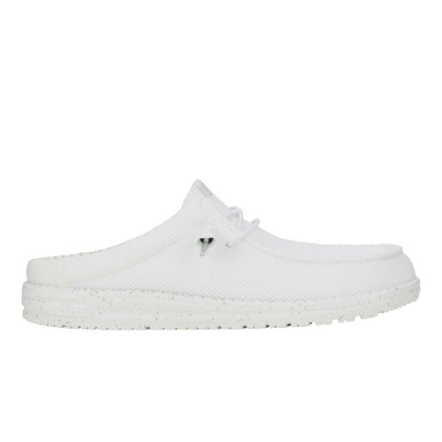 Wally Slip Stretch Sox - White - 9